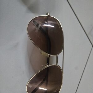 Serengeti Gold Frame Aviator Sunglasses